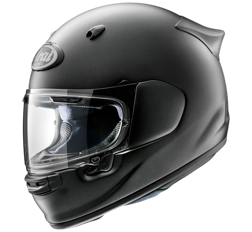 Sport-Touring Helmets - Arai Quantic full-face motorcycle helmet in black - Best for high-speed sport touring.
