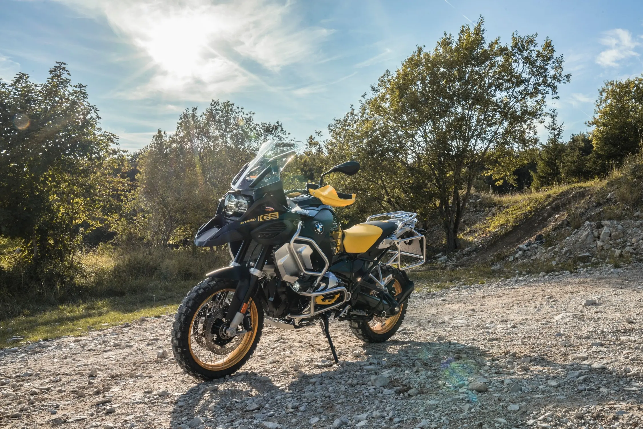 BMW R 1250 GS Adventure motorcycle tire pressure guide