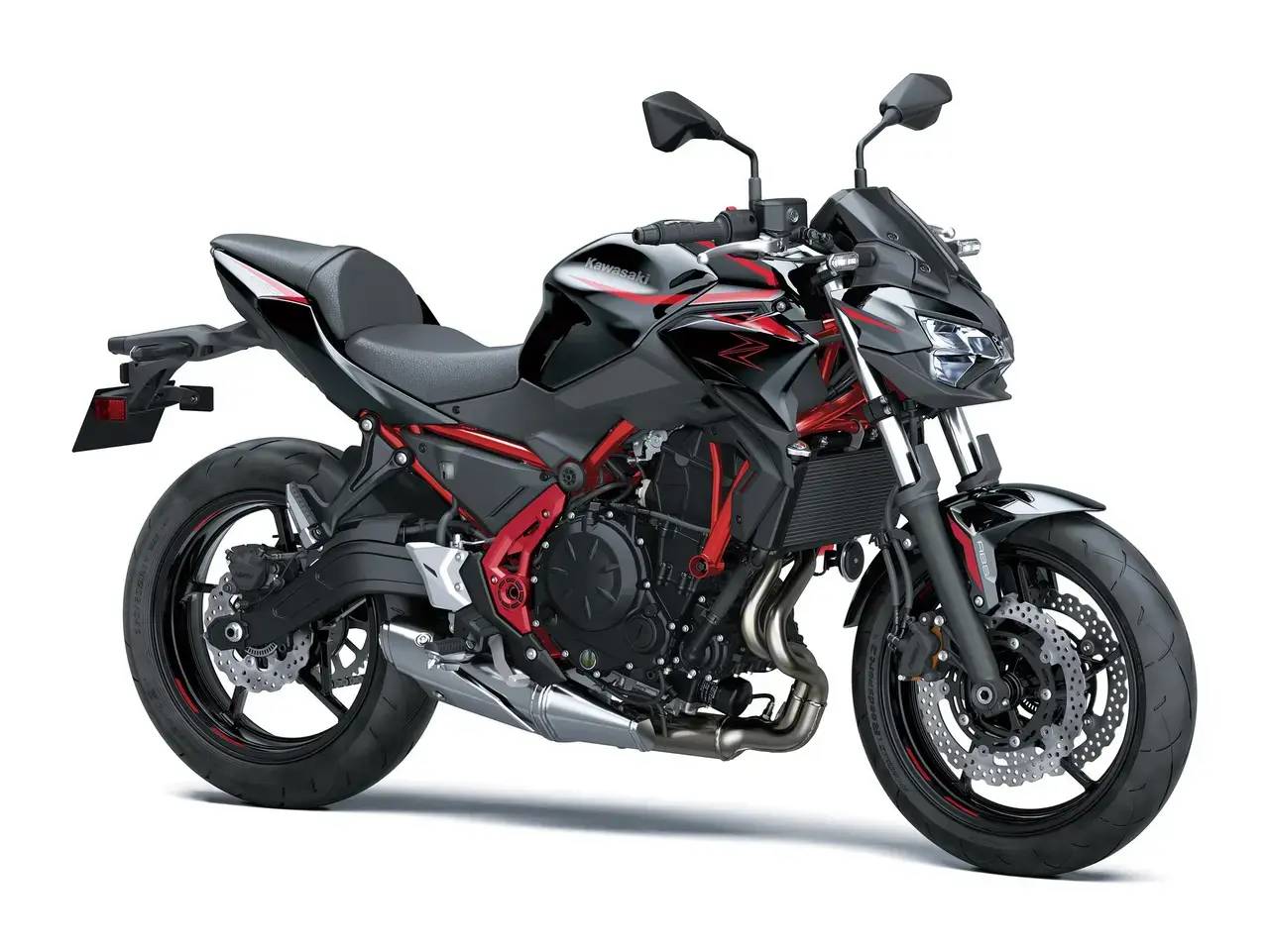 Kawasaki Z650 motorcycle tire pressure guide