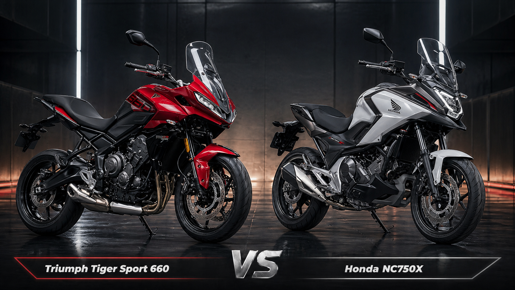 Triumph Tiger Sport 660 vs Honda NC750X