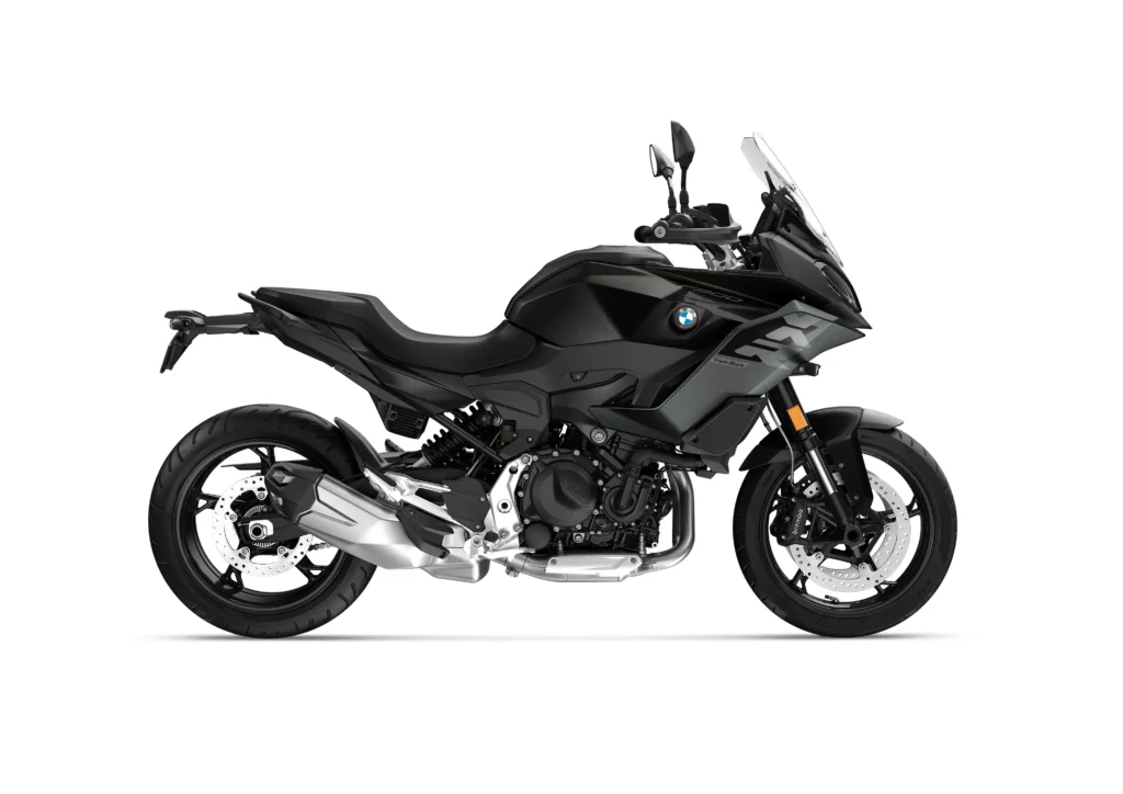 BMW F 900 XR, a lightweight parallel-twin offering excellent manageability and low seat options for shorter riders.