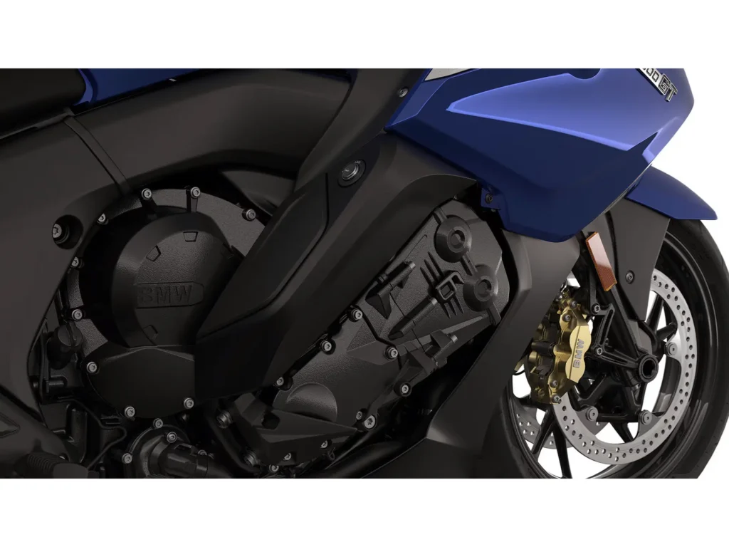 BMW K 1600 GT with its inline-6 engine and fully integrated luggage, defining the long-haul grand touring experience.