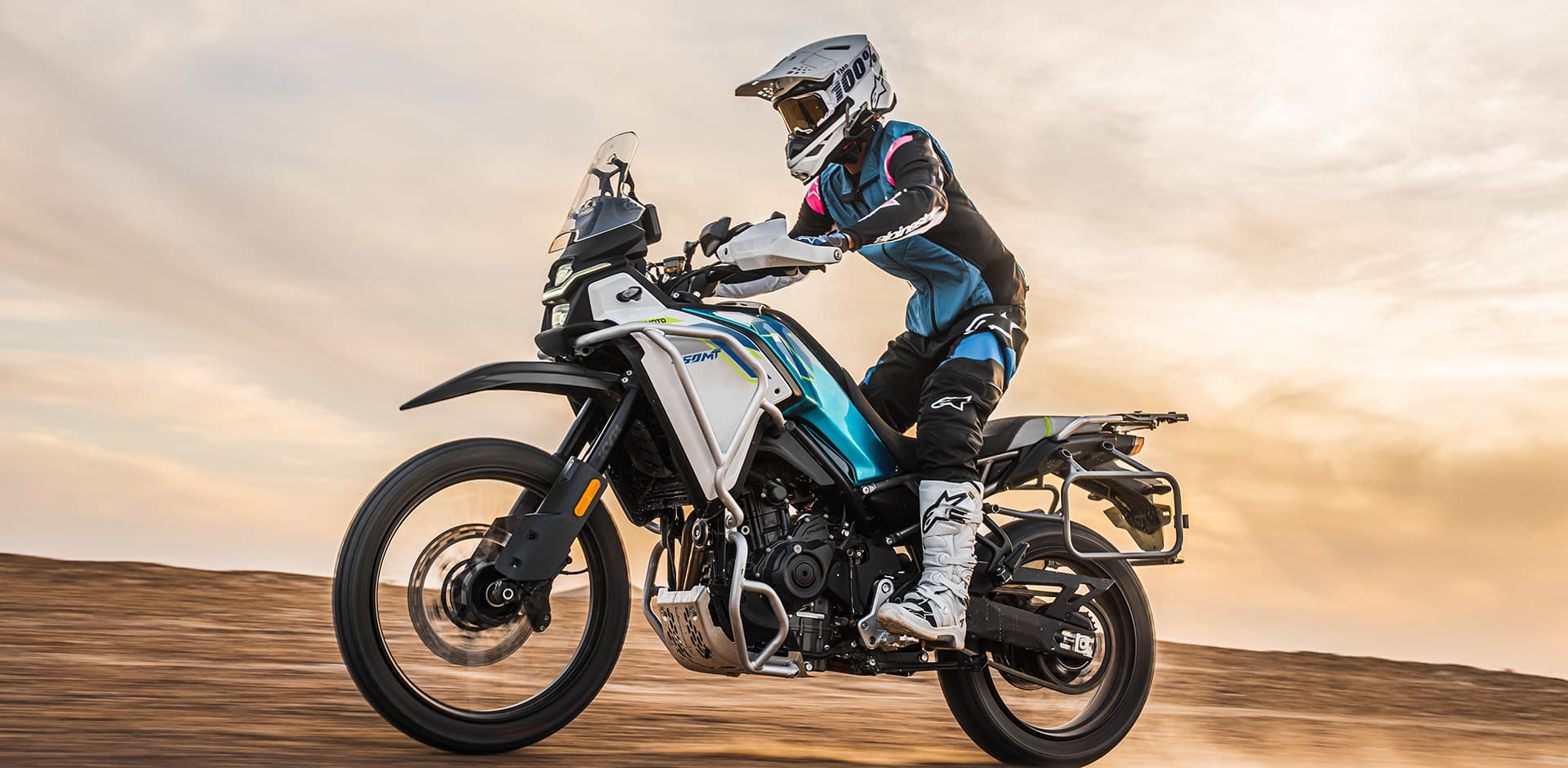 CF Moto motorcycle touring