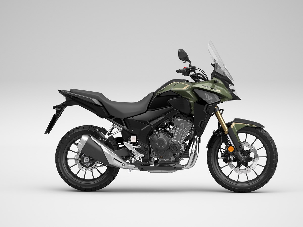 Honda CB500X motorcycle tire pressure guide