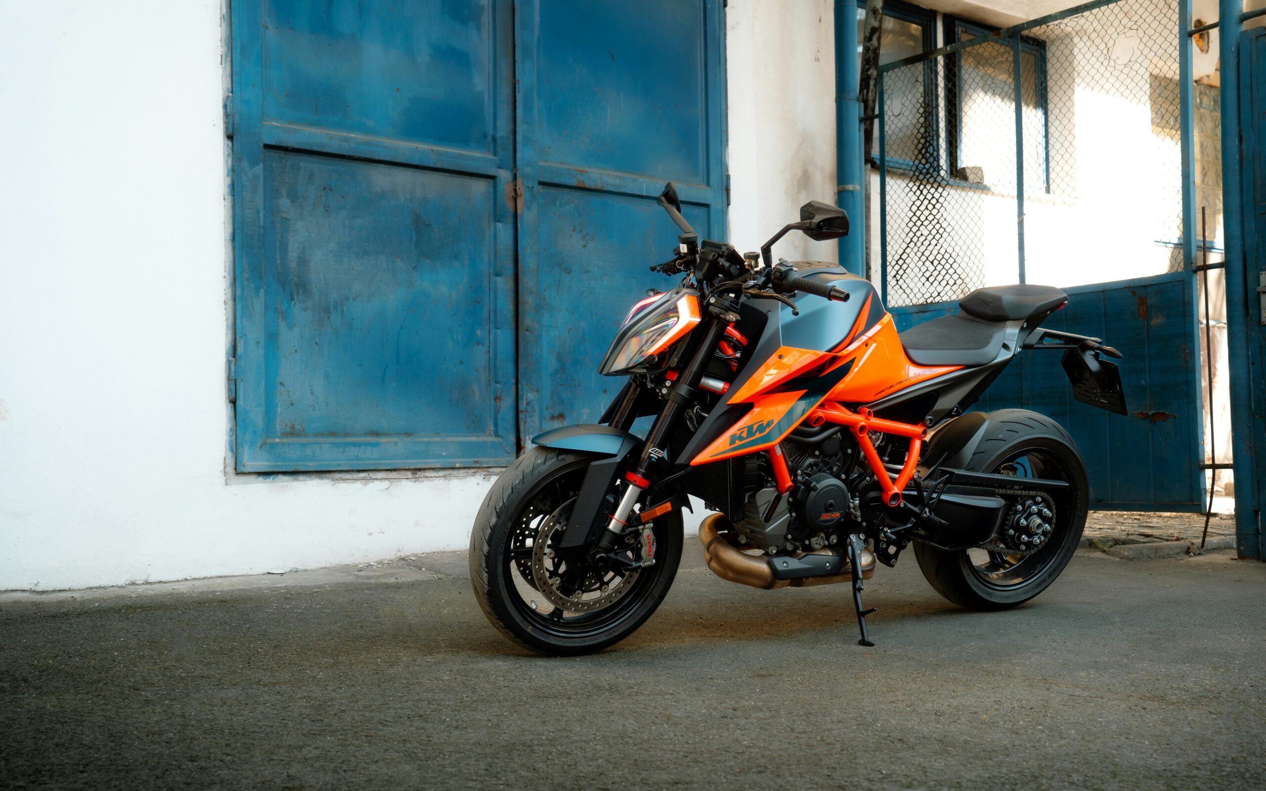 KTM motorcycle touring