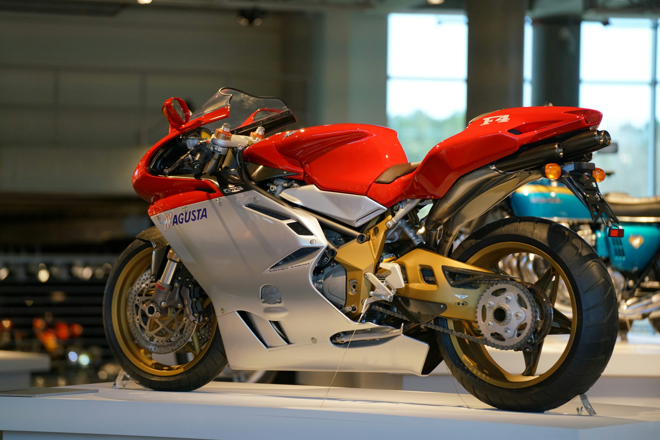 MV Agusta motorcycle touring