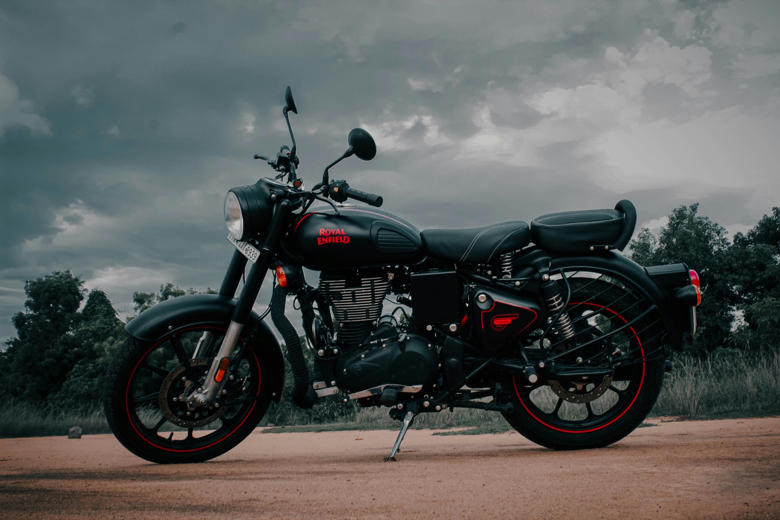 Royal Enfield motorcycle touring