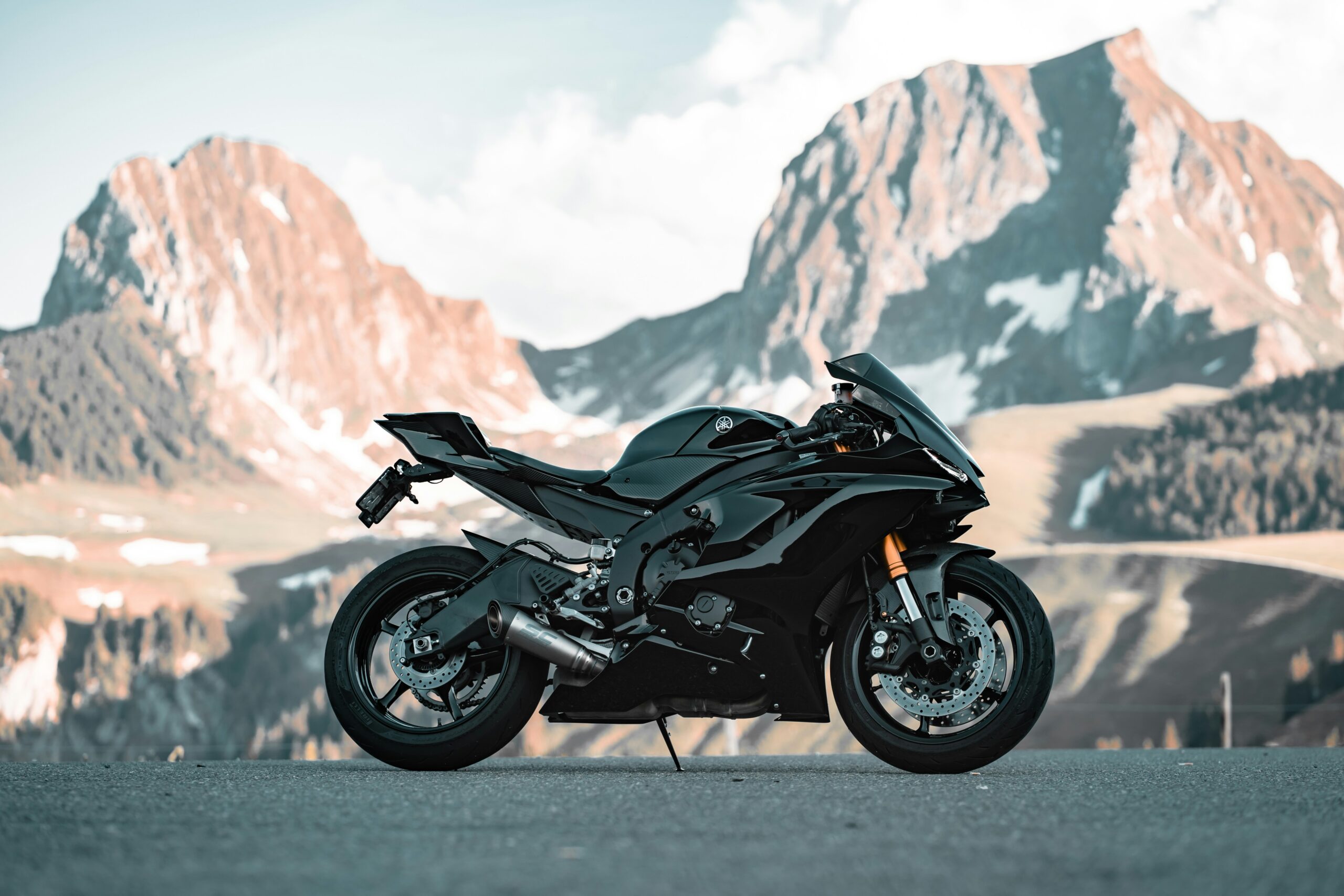 Yamaha motorcycle touring
