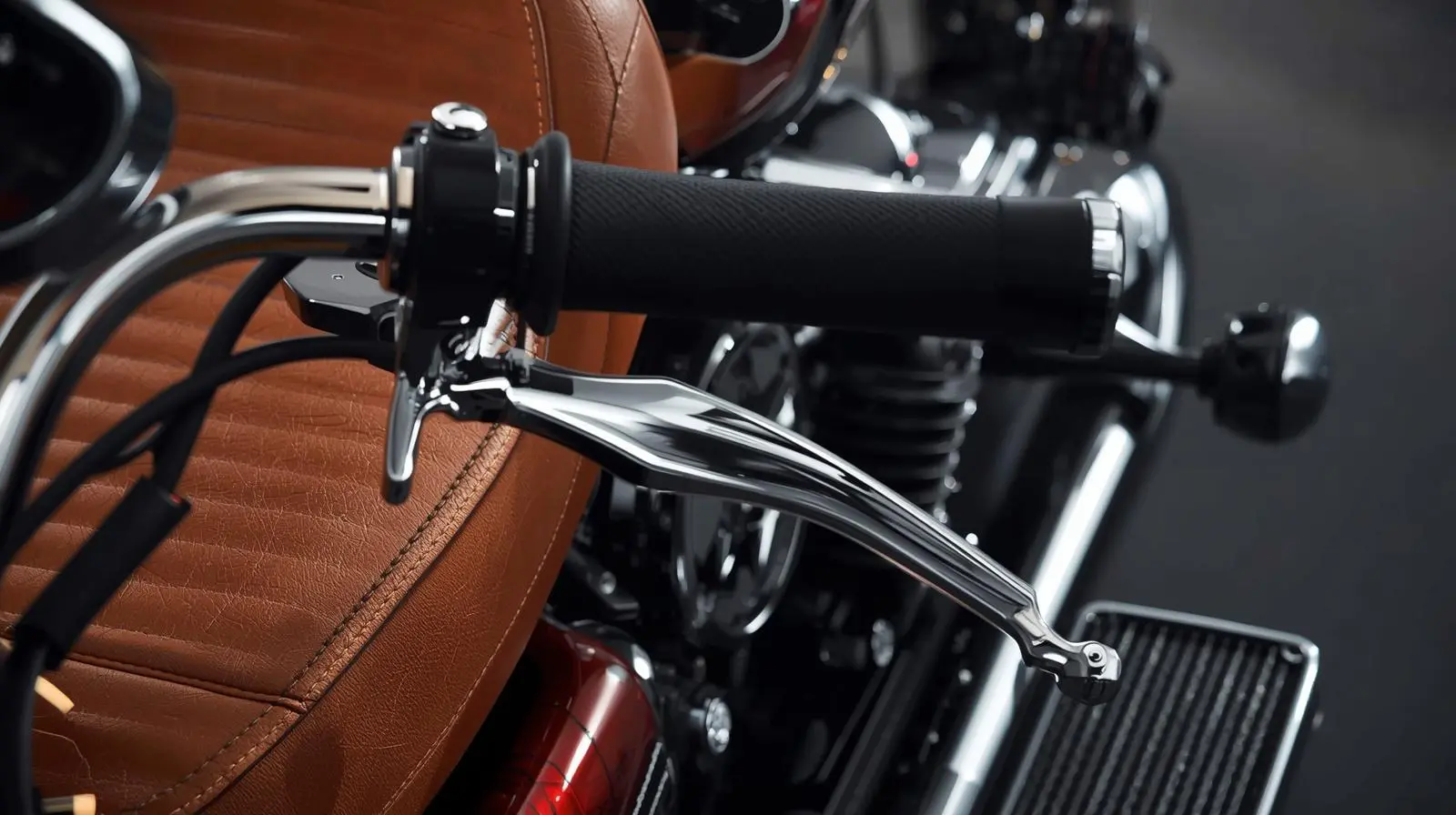 The Rider Triangle_ Seat, Handlebars and Footpegs